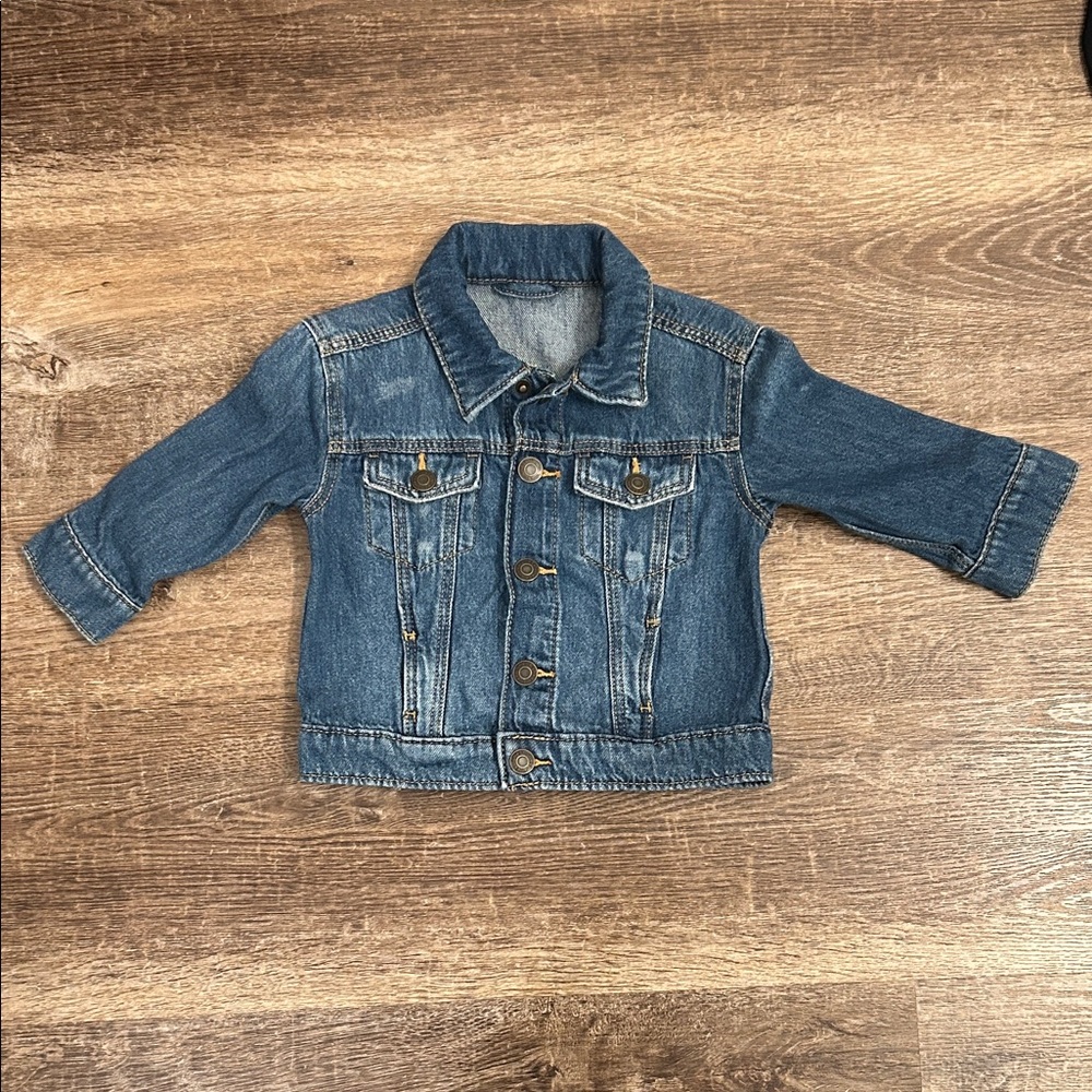 Kids Blue Denim Jacket